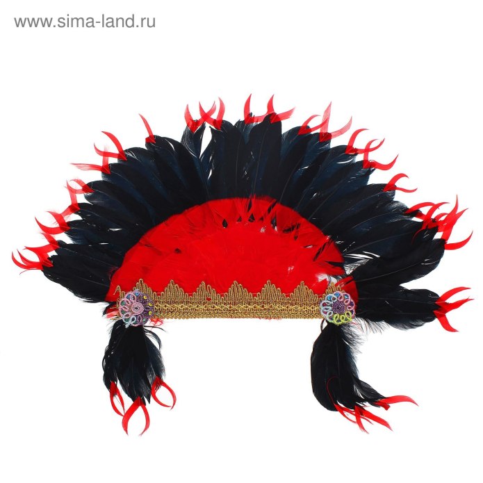 Индейский головной убор Роуч