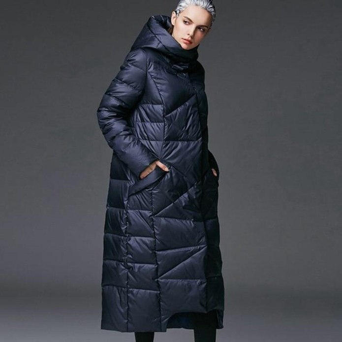 Длинный пуховик оверсайз (зима Elis Outerwear Elis)