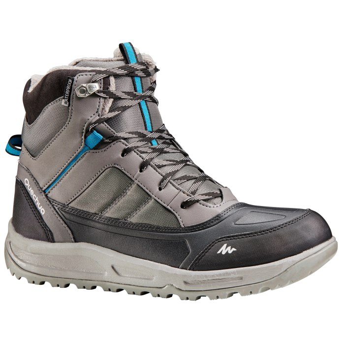 Ботинки женские Quechua sh100 warm