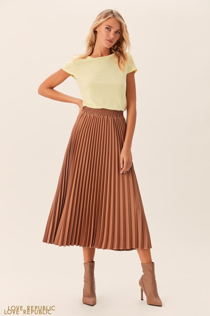 Красная юбка Primark митди