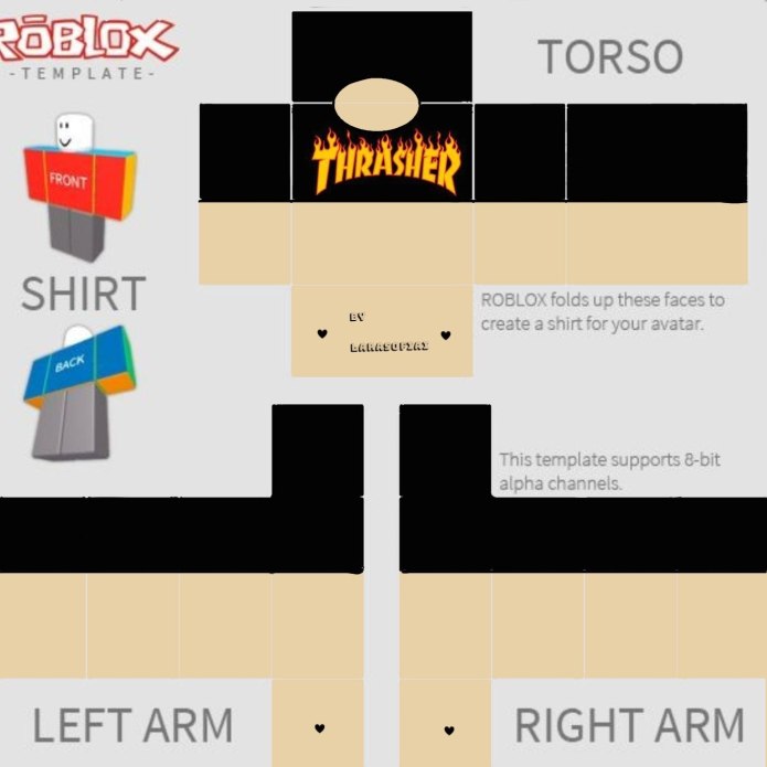 Roblox Shirt шаблон