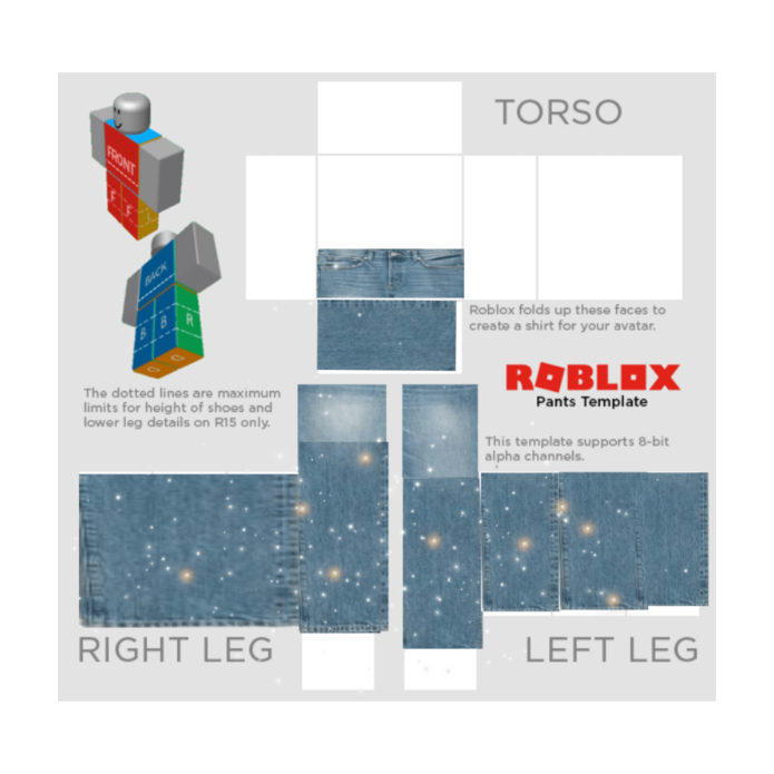 РОБЛОКС Shirt Template