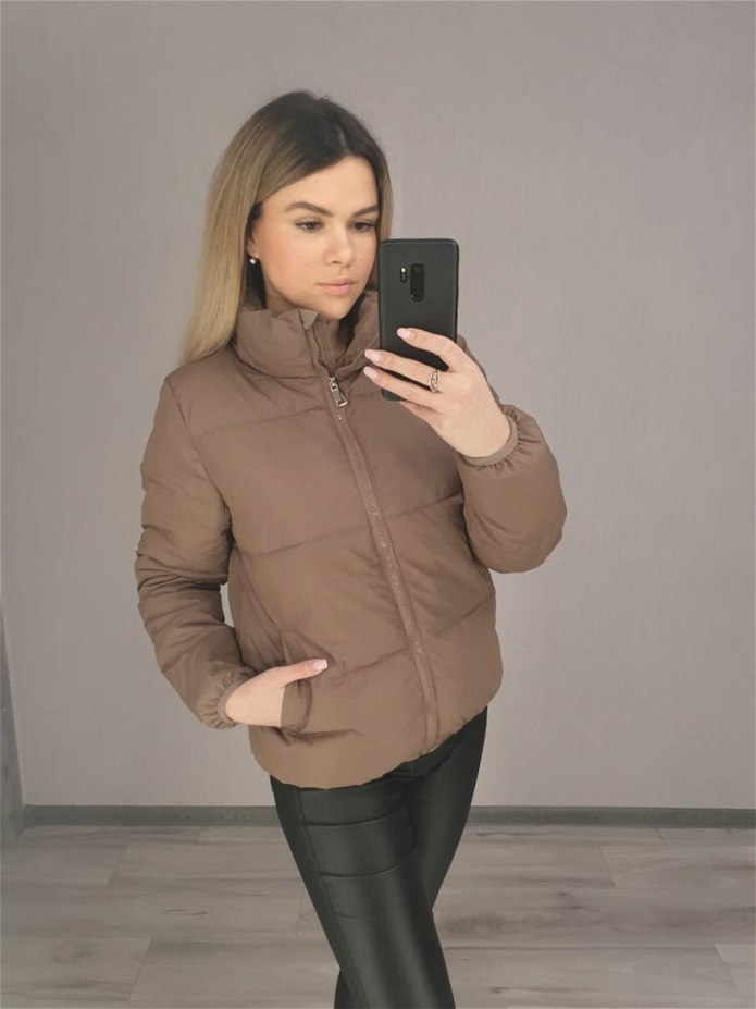Куртка Oversize зимняя мода 2021