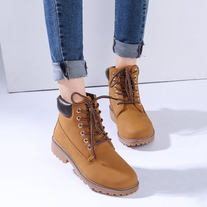 Кожаные ботинки Botas mujer