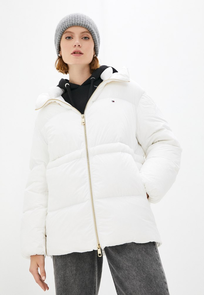 Синий пуховик Tommy Hilfiger ww0ww25731