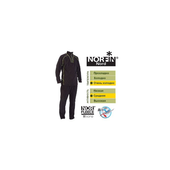 Термобелье Norfin Winter line Gray 3036003 l