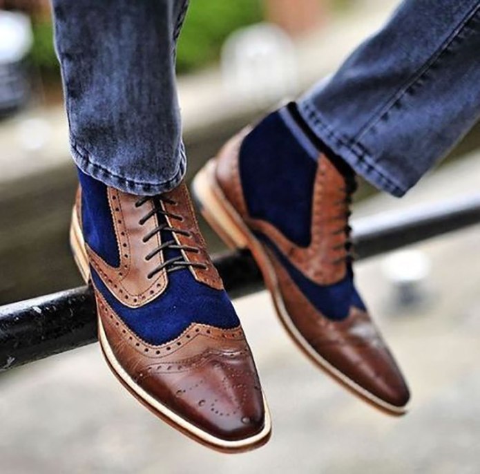 Обувь Wingtip Boot