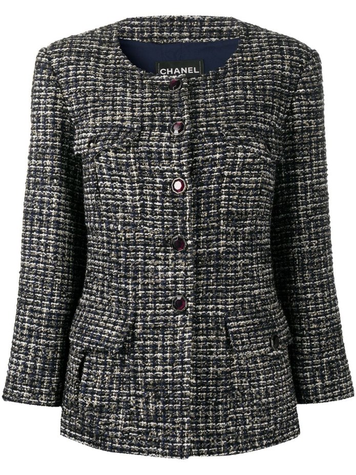 Твидовый жакет Sisley