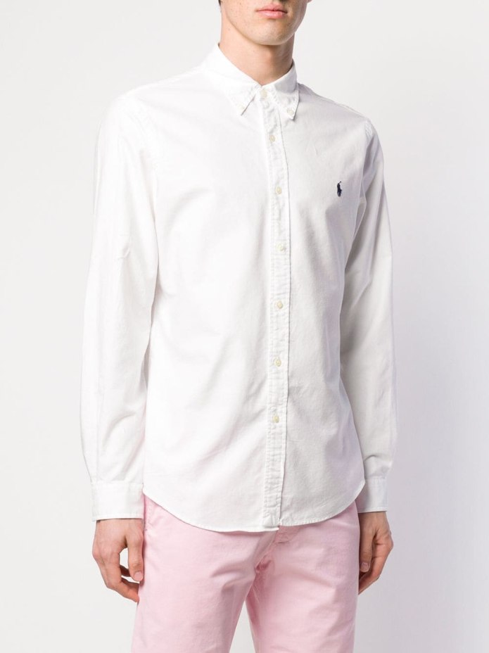 Polo Ralph Lauren белая рубашка