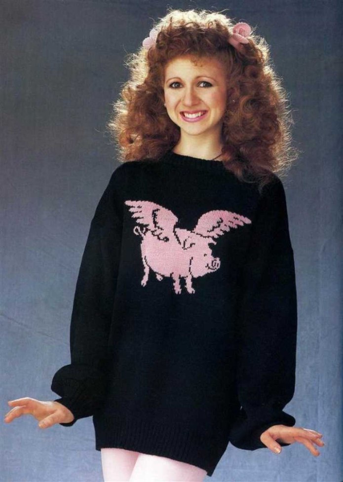 Свитер из 70 х