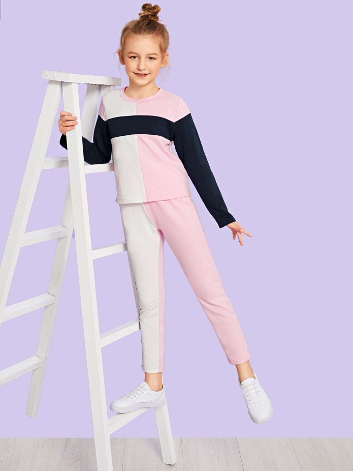 Missguided брюки колор блок 1744719