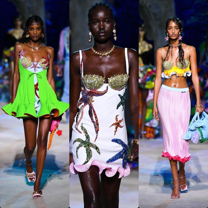 Versace Весна лето 2021