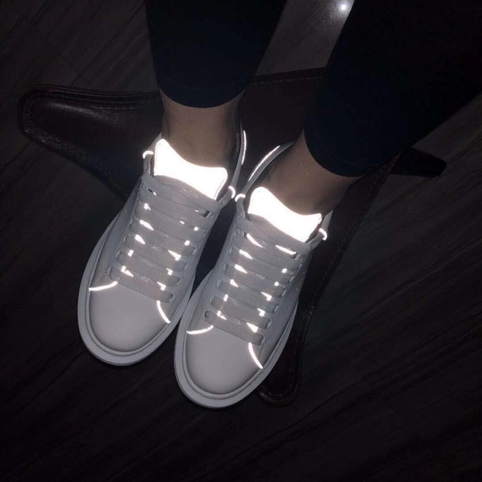 Alexander MCQUEEN кеды рефлективные