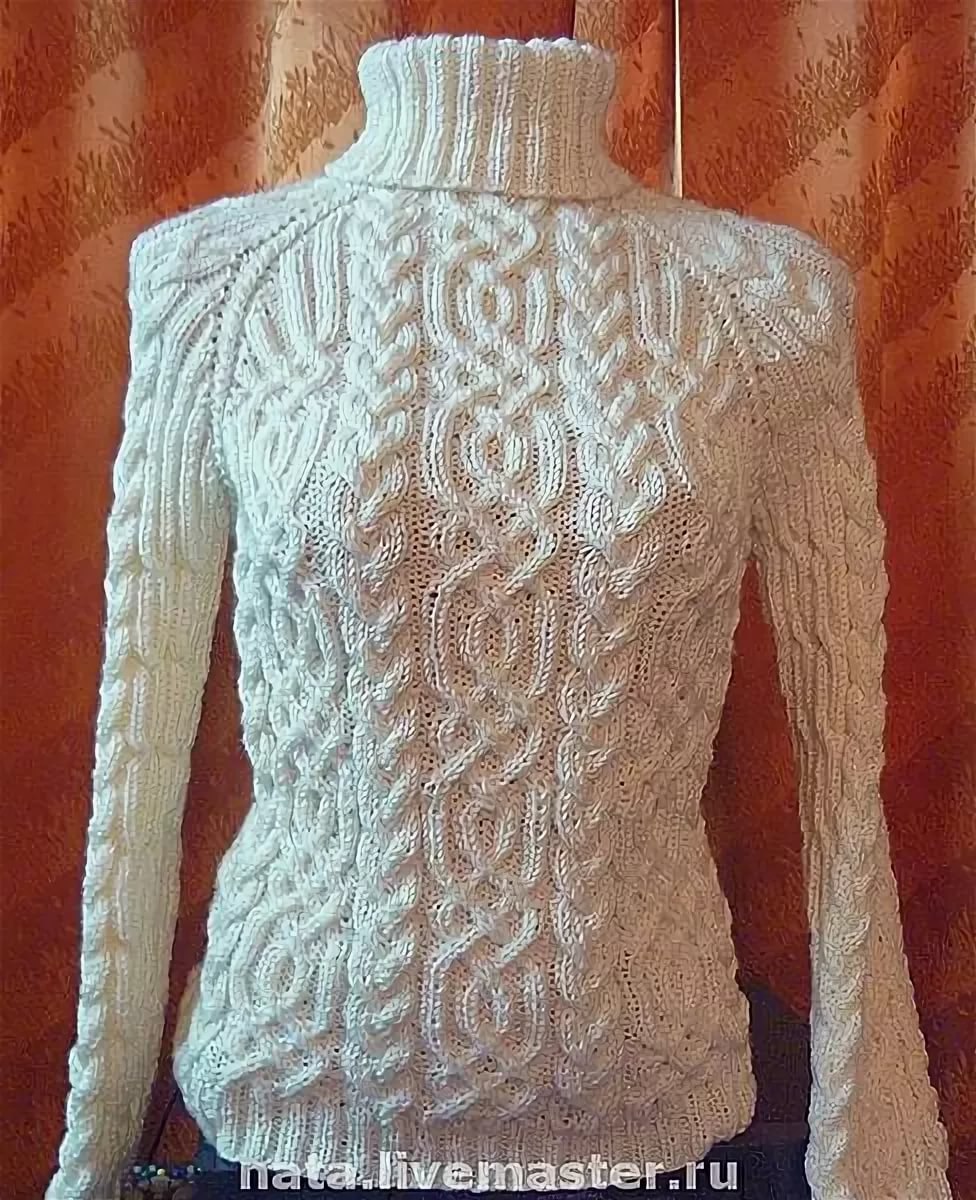 Красивый узор для свитера