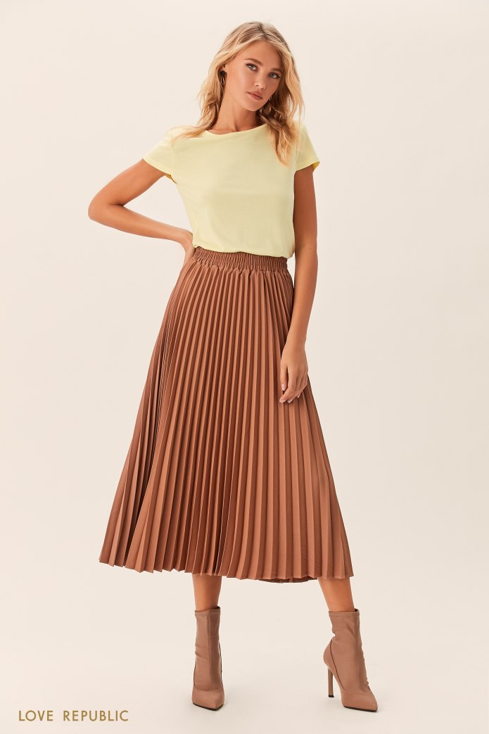 Юбка скейтер Pull and Bear