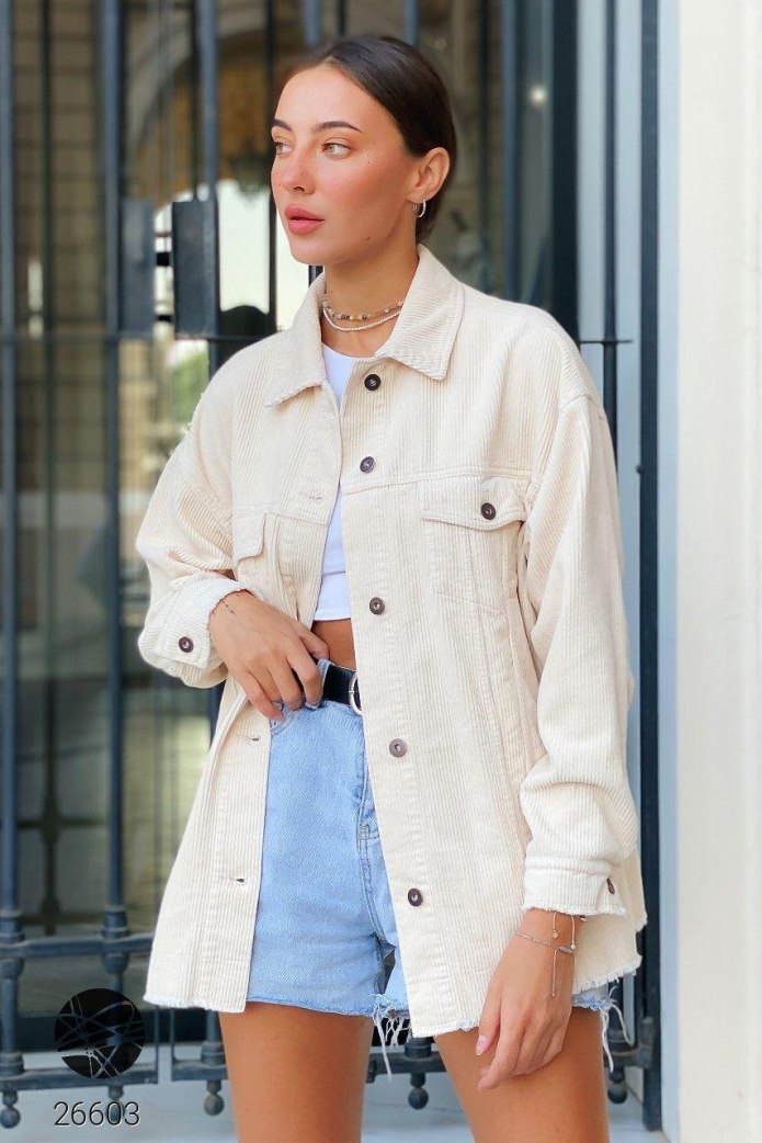 Рубашка в клетку оверсайз Zara