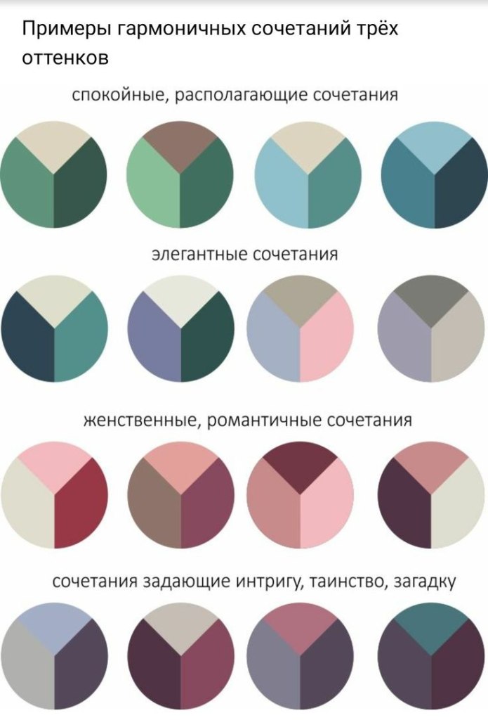 Сочетание цветов