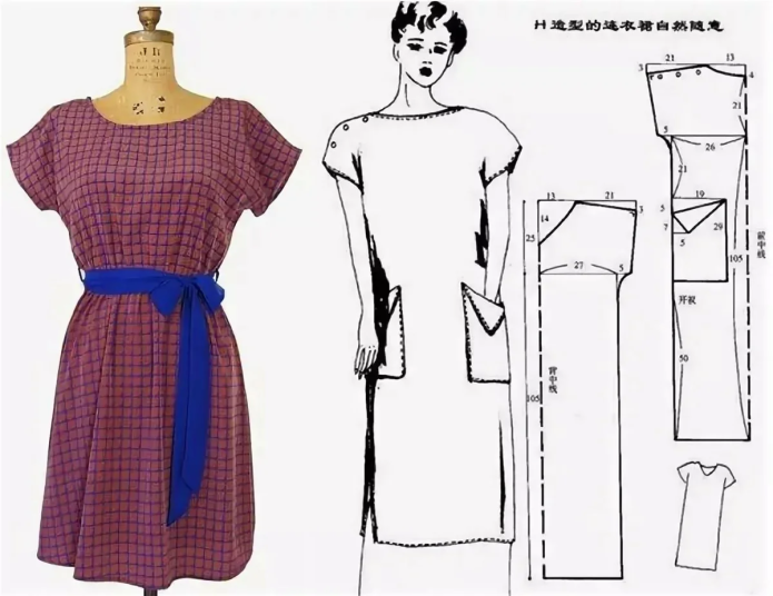 Лекала летних платьев