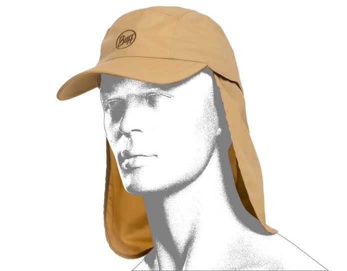 Кепка buff Bimini cap Solid Toffee