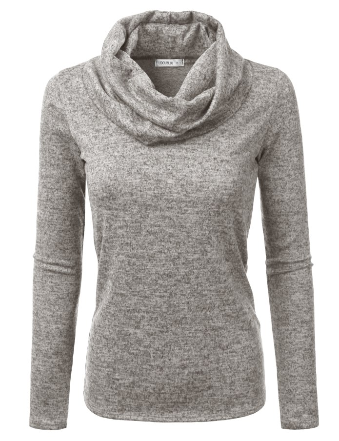 Топ с воротником-хомут (Cowl Neck)