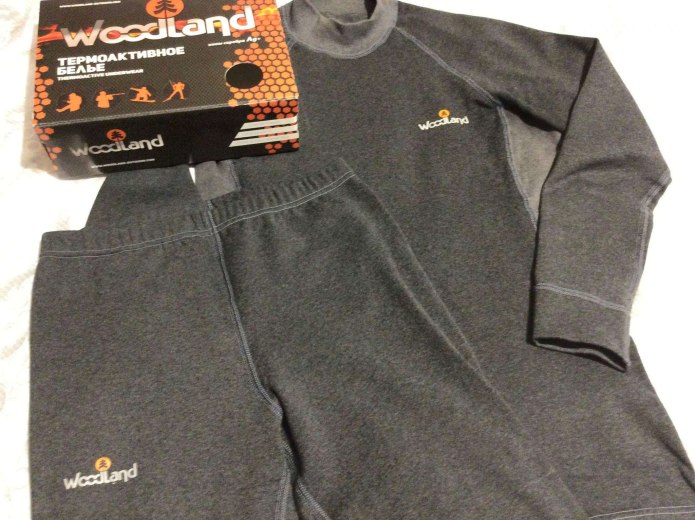 Термобелье Woodland Soft Thermo графит