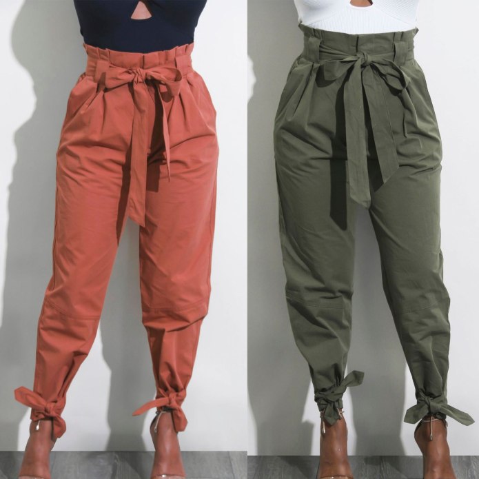 Брюки занзея High Waist Bell