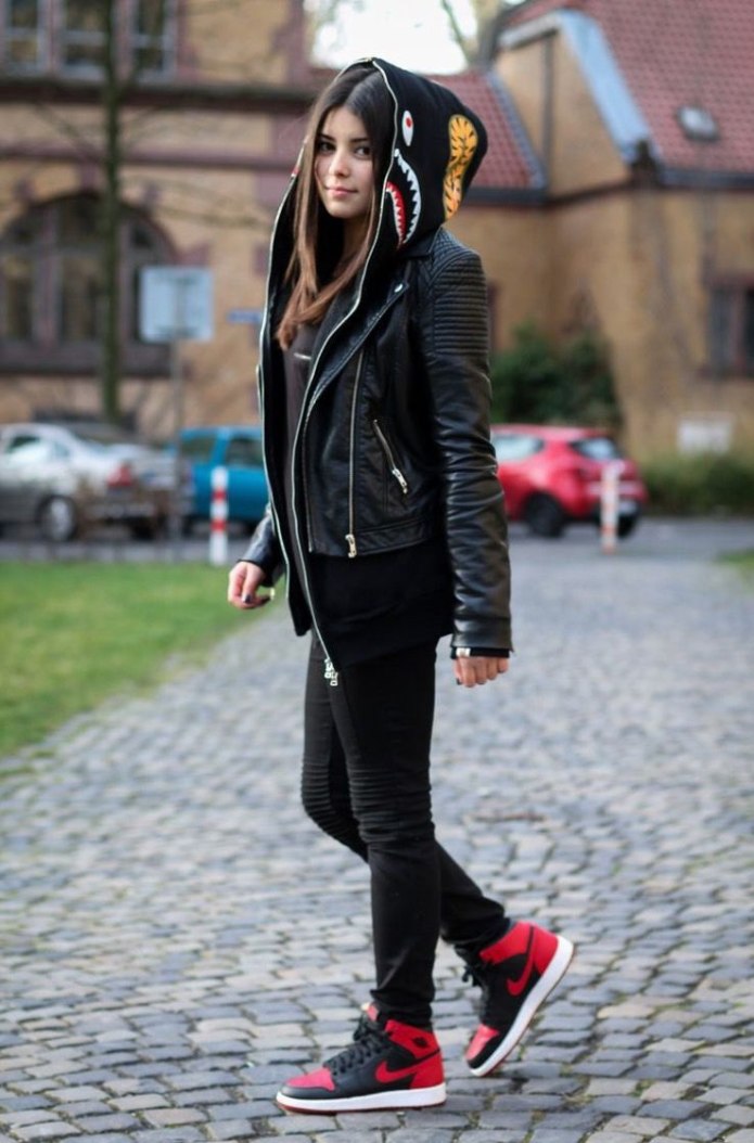 Стрит стайл Nike Air Jordan