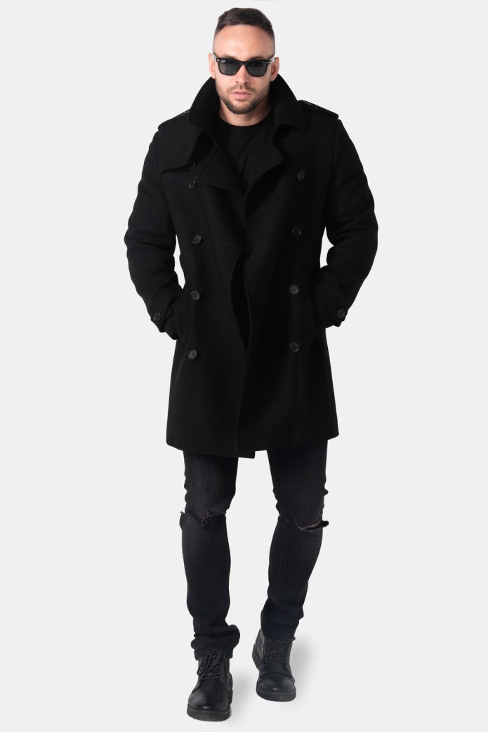 Пальто бушлат мужское 48-50 Zara