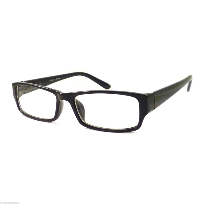 Rectangle Rimless очки