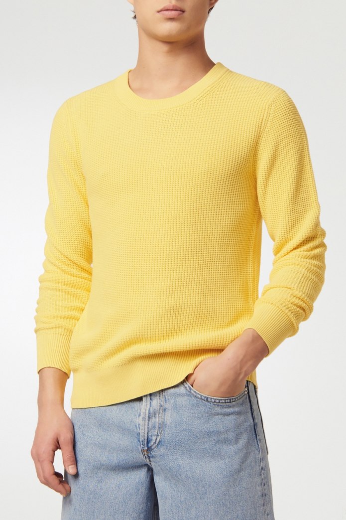 Желтый мужской джемпер Ralph Lauren