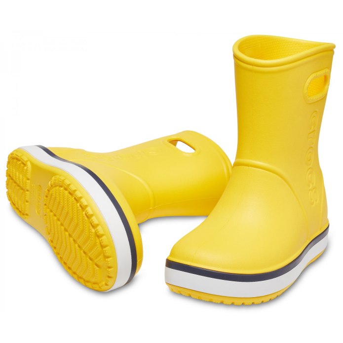 Резиновые сапоги Crocs Crocband Rain Boot