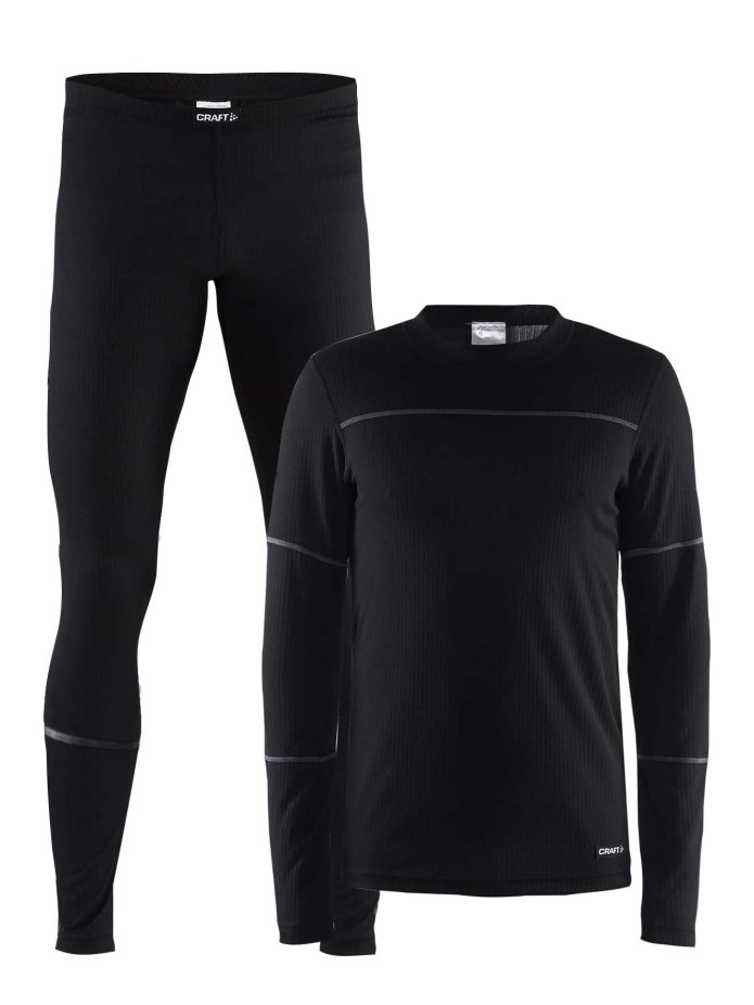 Craft Baselayer комплект термобелья мужской черный