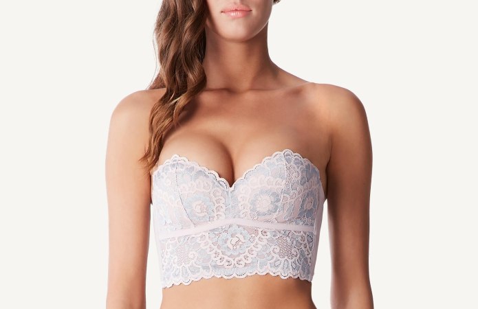 Кружевной бюстгальтер бандо Intimissimi белый