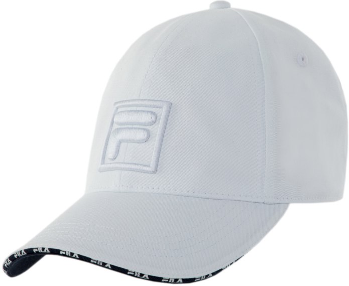Бейсболка Fila белая 1199