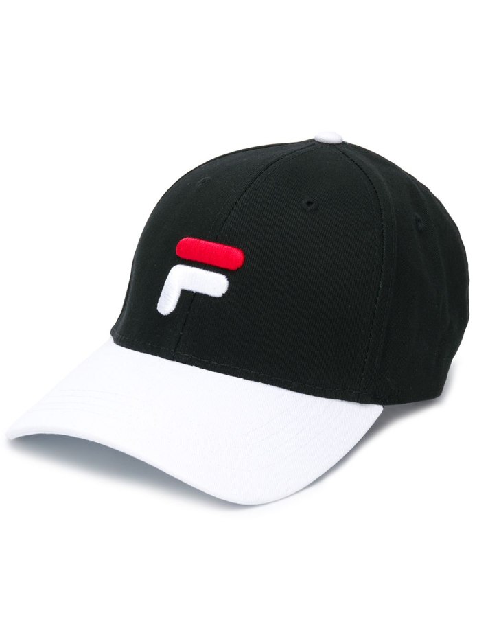 Бейсболка Fila черная мужская 4 полоски