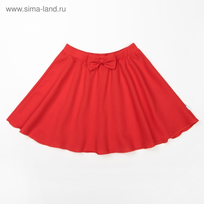 Юбка красная