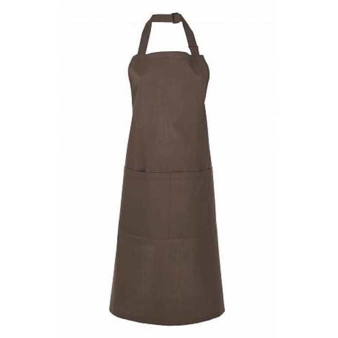 Фартук «Barista» с нагрудником, цвет Burgundy (бордо)