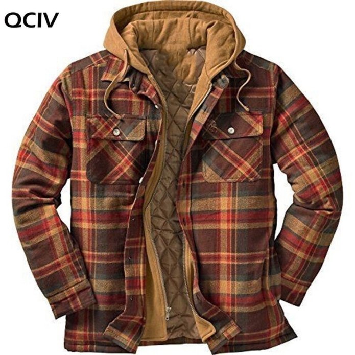 Legendary Whitetails Mens Maplewood Hooded Shirt Jacket
