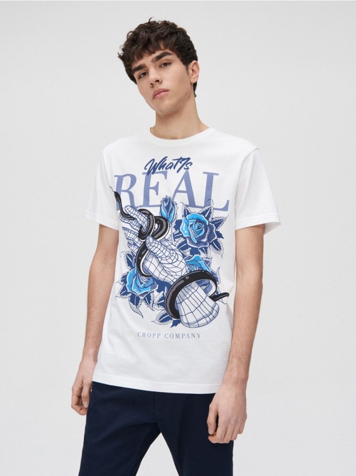 Cropp laid back футболка