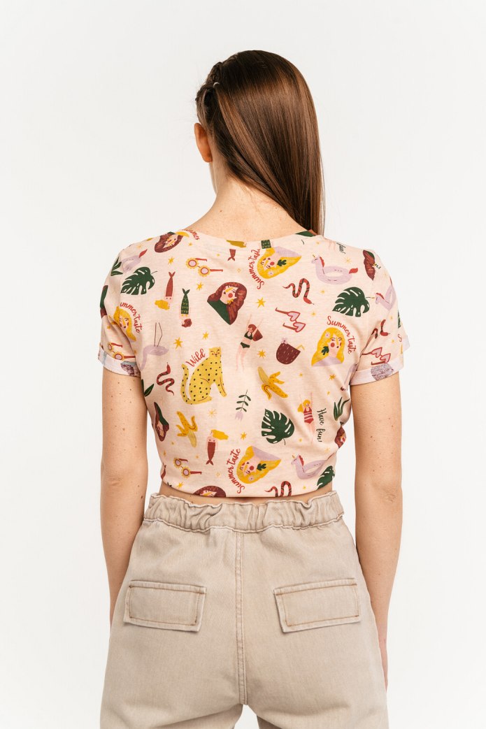 Футболка Savage stories Cropp