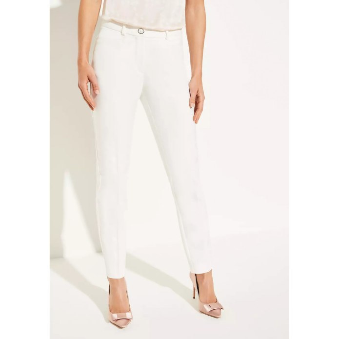 Белый брючный костюм женский Zara
