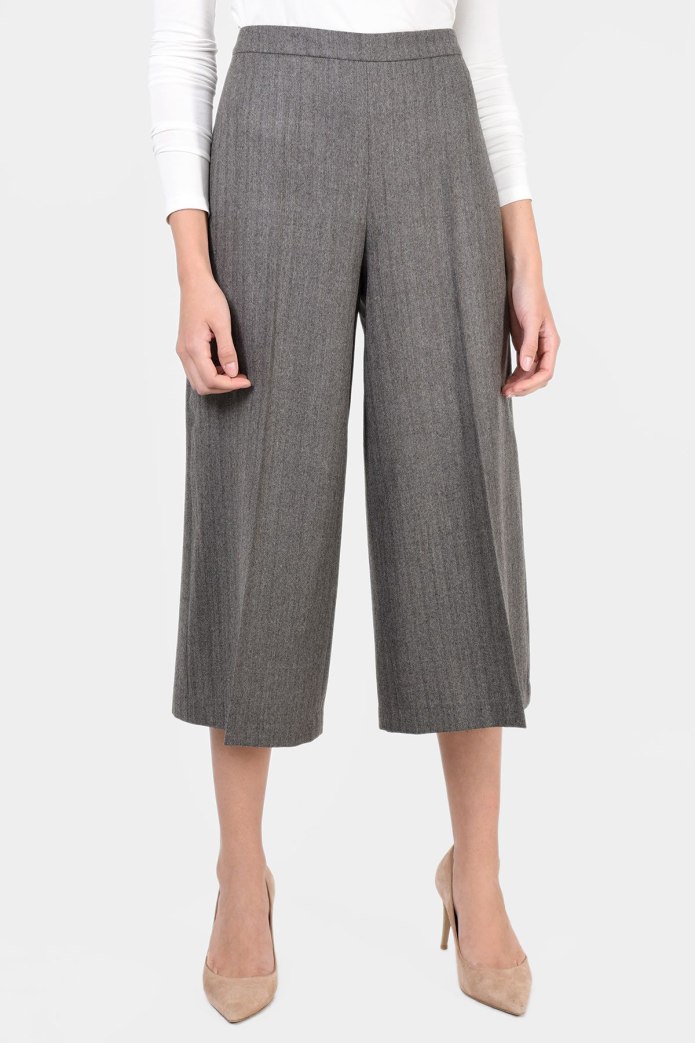 Шерстяные брюки-кюлоты Uniqlo 221-400556