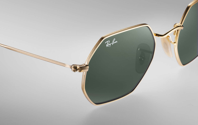Очки ray-ban RB 3556n 001 Octagonal