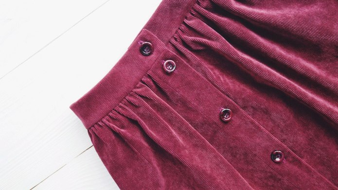 Uniqlo юбка вельвет