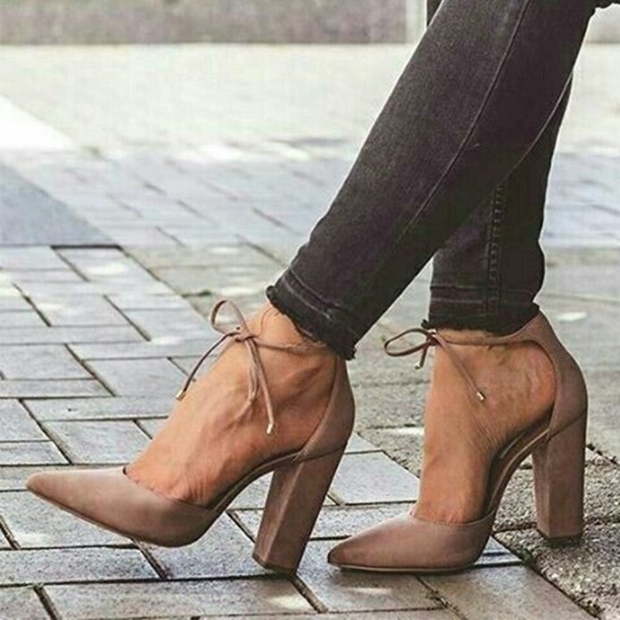Туфли лодочки на каблуке