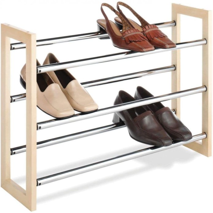 Полка для обуви Shoe Rack 70 см белая