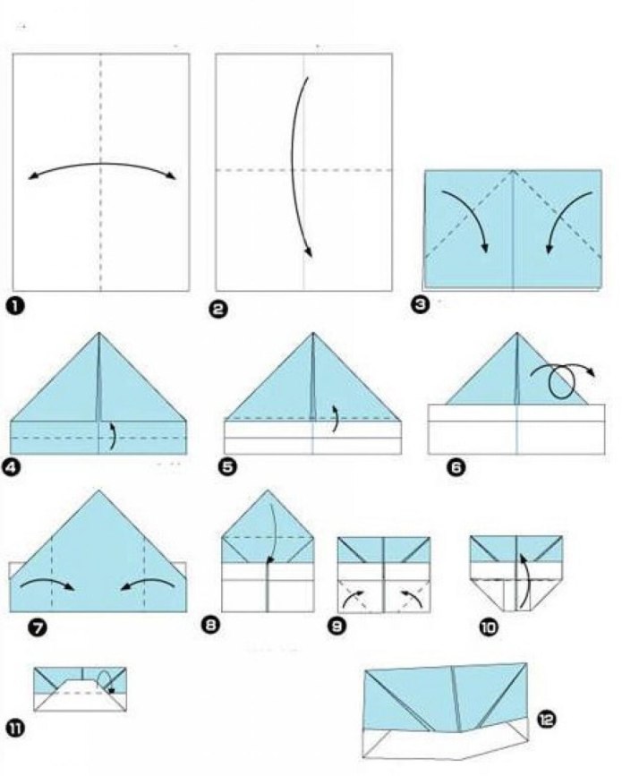 Шапка из газеты