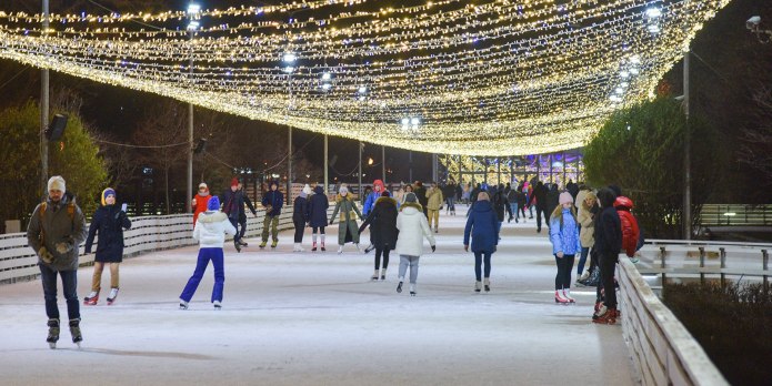Парк Швейцария Нижний Новгород каток