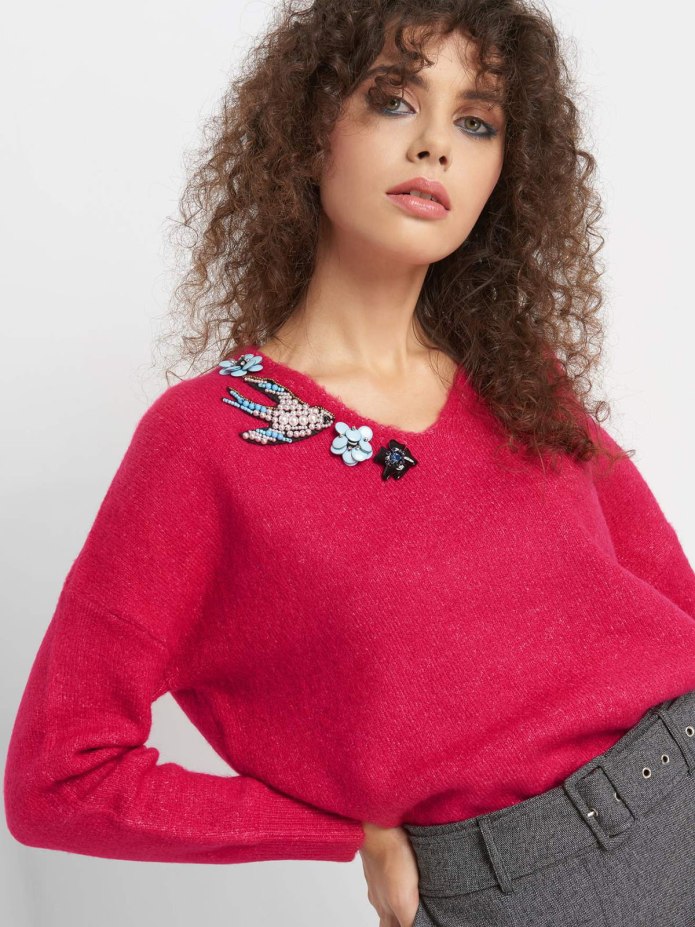 Oodji Knits шерстяная джемпер