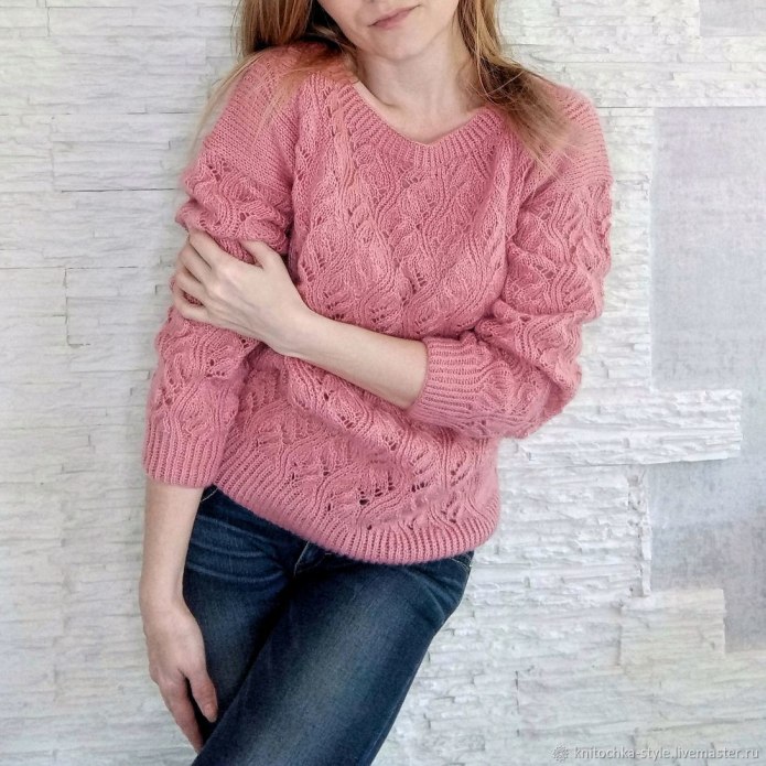 Арановый джемпер Knit